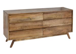 Kommode L96 Braun - Holzart/Dekor - Holz teilmassiv - 150 x 72 x 42 cm