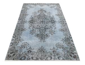 Tapis Ultra Vintage DCCXLIII Bleu - Textile - 109 x 1 x 211 cm