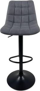 Tabouret de bar SID (Lot de 2) Gris