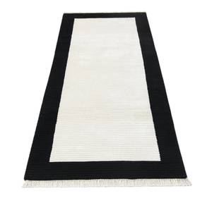 Tapis de passage Darya DCCCLXIX Noir - Textile - 79 x 1 x 198 cm