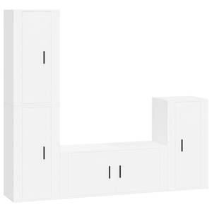 TV-Schrank 4er Set D531 Weiß