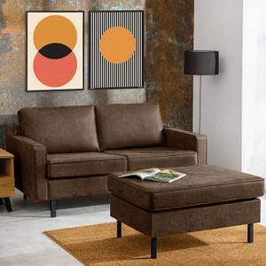 Sofa INVIA 2-Sitzer Dunkelbraun