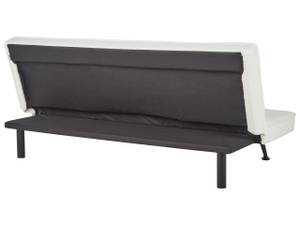 3-Sitzer Sofa HASLE Schwarz - Weiß