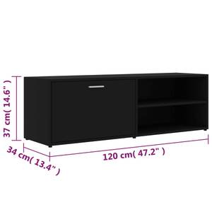 TV-Schrank 3001913 Schwarz