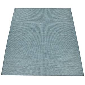 Outdoorteppich Türkis - Textil - 80 x 250 cm