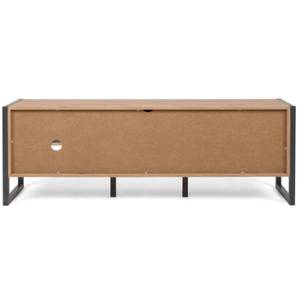 TV-Lowboard 2115 Marron - Gris - Bois manufacturé - 160 x 55 x 40 cm