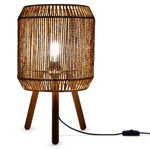 Tischlampe Sol Tl Beige - Holz