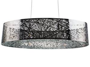 Lampe suspension SEVESO Argenté - Métal - 80 x 125 x 80 cm