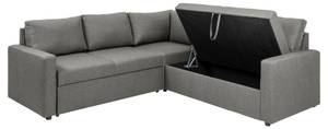 Ecksofa Sacramento Grau - Massivholz - 228 x 85 x 228 cm