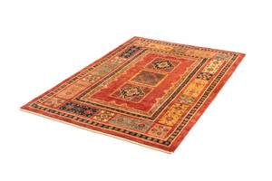 Tapis Kashkuli CLXXVIII Rouge - Textile - 110 x 1 x 163 cm