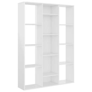 Bücherregal DE222 Weiß - Holzwerkstoff - 24 x 140 x 100 cm