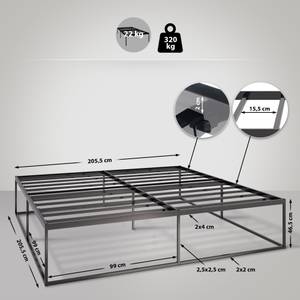 Bettgestell Scala 206 x 47 cm