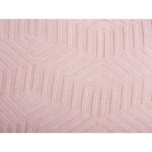 Kissen Honeycomb Pink - Textil - 45 x 15 x 45 cm