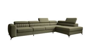 Ecksofa Renesmi Maxi Grün - Holzwerkstoff - 350 x 90 x 203 cm