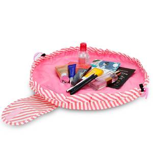 Kosmetiktasche Make Up Kulturbeutel Pink - Textil - 4 x 21 x 25 cm