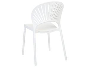 Chaise de salle à manger OSTIA Blanc