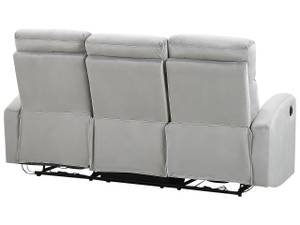 3-Sitzer Sofa VERDAL Grau - Textil - 180 x 102 x 73 cm