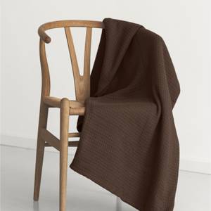 Wohn- & Kuscheldecke Knit Oversize Braun