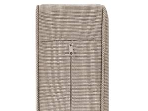 Canapé de jardin TRANI Beige - Gris - Chêne clair - Taupe - Largeur : 150 cm