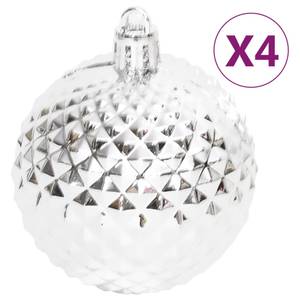 Weihnachtskugel-Set (70-teilig) 3028561 Silber - Weiß