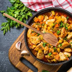 Couverts à salade cuillères et spatule Marron - Bois massif