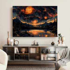 Bild Retro Planet XVI 100 x 70 cm