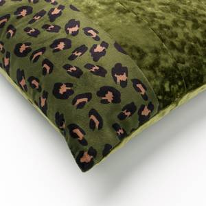 Housse de coussin Bailey Vert brillant - 45 x 45 x 45 cm