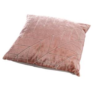 Housse de coussin Elisa Rose foncé - Textile - 45 x 45 x 45 cm