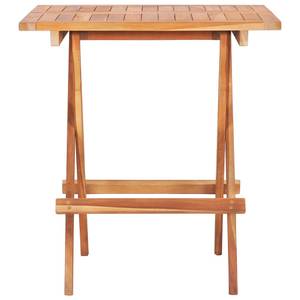 Table de bistro Marron - Bois massif - Bois/Imitation - 60 x 65 x 60 cm