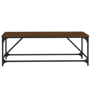 Couchtisch D593 Eiche Schwarzbraun Dekor - Tiefe: 100 cm