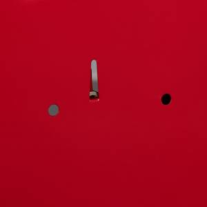 Boîte pour clé d’urgence avec marteau Rouge - Argenté - Verre - Métal - 12 x 15 x 4 cm