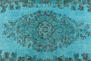 Tapis Ultra Vintage CLXIV Turquoise - Textile - 165 x 1 x 277 cm