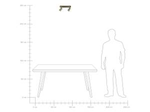 Deckenlampen KLIP Messing - 30 x 12 cm