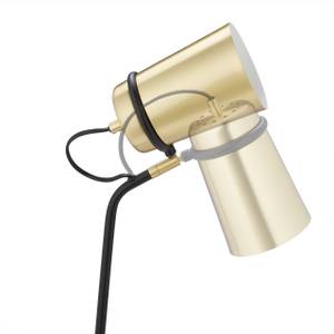 Moderne Schreibtischlampe Schwarz - Gold - Metall - 18 x 42 x 26 cm