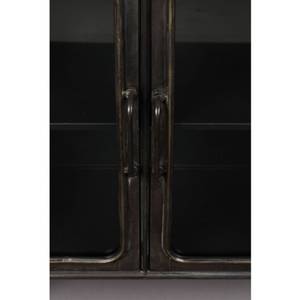 Buffet design Denza Noir - Métal - 100 x 80 x 37 cm