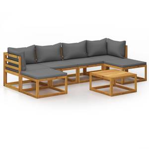 Garten-Lounge-Set (7-teilig) 3009697-10 Dunkelgrau