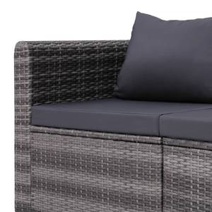 Salon de jardin (lot de 10) 3009702-1 Gris - Métal - Polyrotin - 72 x 63 x 72 cm