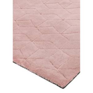 Moderner Teppich wohnzimmer ENZO Pink - 120 x 170 cm