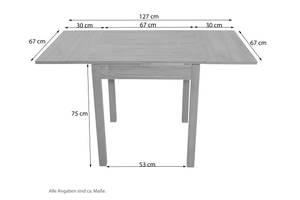 Esstisch Huge Eiche Dekor - Breite: 67 cm