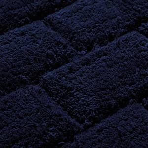 Seahorse Badematte Metro - 60 x 90 cm - Blau - Textil - 29 x 6 x 38 cm