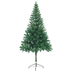 Sapin de noël Gris - Vert - Blanc - 90 x 180 x 90 cm