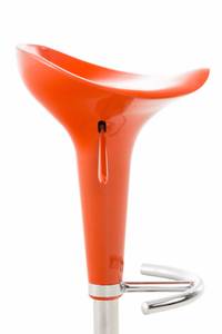 Tabouret de bar Saddle Lot de 2 Orange