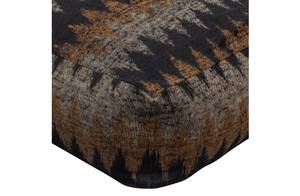 Tabouret Kras Noir - Textile - 60 x 25 x 60 cm