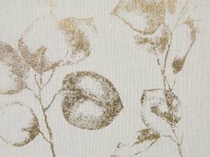 Kissen 2er Set GOMPHRENA Beige - Gold - Weiß - Textil - 45 x 10 x 45 cm