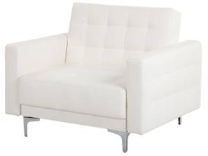 Fauteuil ABERDEEN Argenté - Blanc