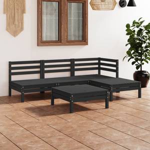 Mobilier de jardin (lot de 5) 3010501 Noir