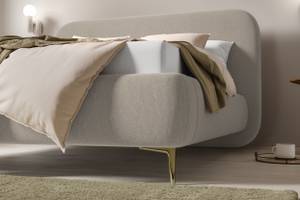 Polstebett MONNO Beige - Textil - 181 x 122 x 231 cm