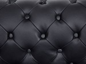 Sessel CHESTERFIELD Schwarz - Braun - 108 x 70 x 77 cm