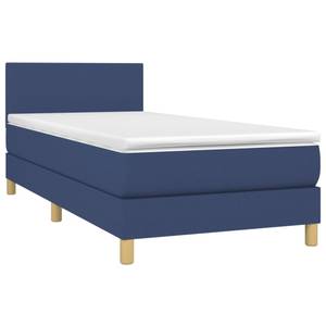 Boxspringbett 3017288-1 Blau - 90 x 193 cm