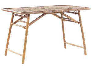 Table pliable MOLISE Marron - Bambou - 69 x 74 x 120 cm